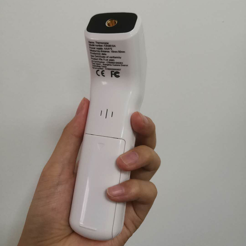 Icke-kontaktfri Digital Infraröd termometer Handhållen tillförlitlig temperaturpistol
