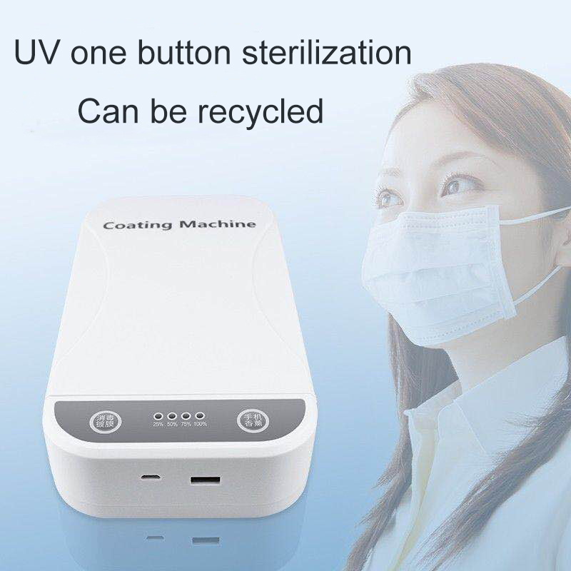 Disinfektion Maskin UV Sterilisering Celltelefon Mask Disinfektion Box Steriliseringsruta