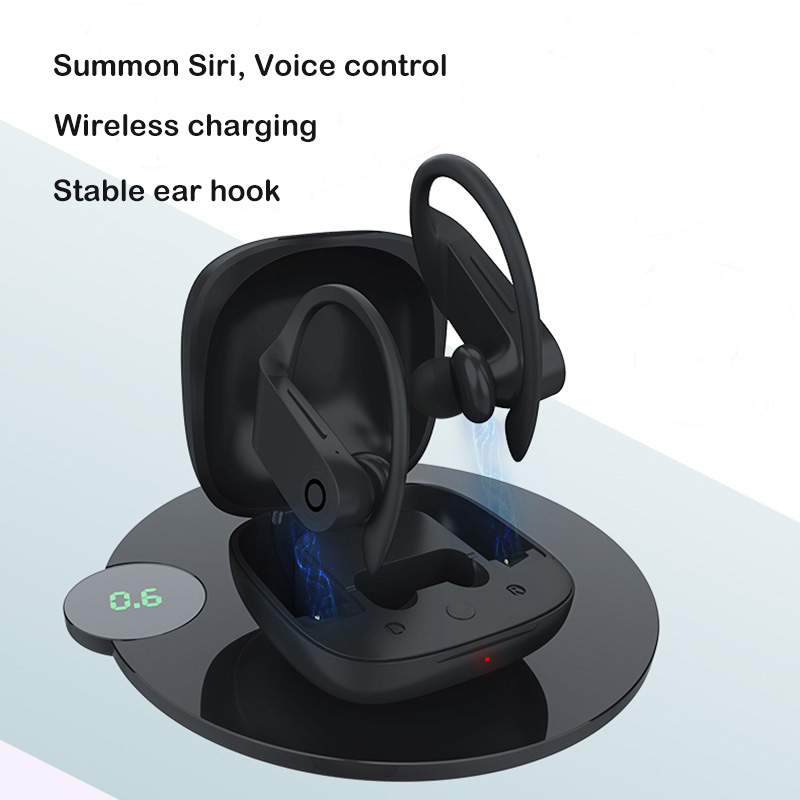 TWS Bluetooth Earphone b10 HD Ljudkvalitet Trådlös laddning